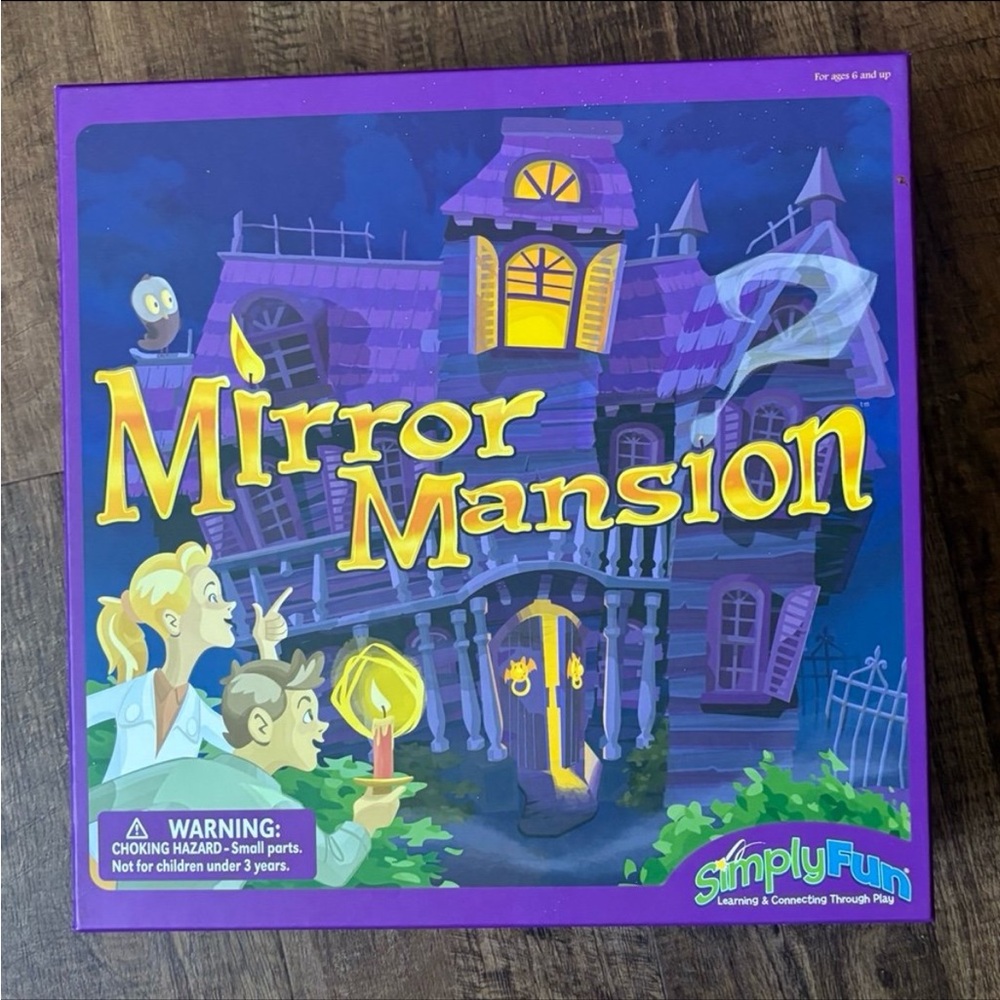 SimplyFun Mirror Mansion Learning Educational Game Geometry Memory Treasure Hunt